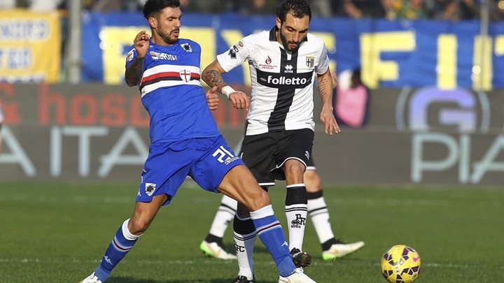 Sampdoria vs Parma