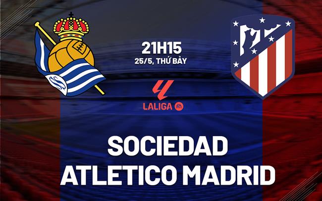 Sociedad với Atletico Madrid