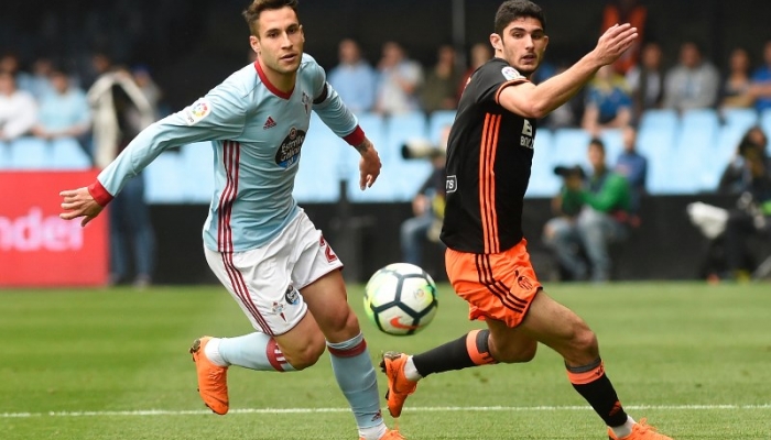 Celta Vigo cùng Valencia